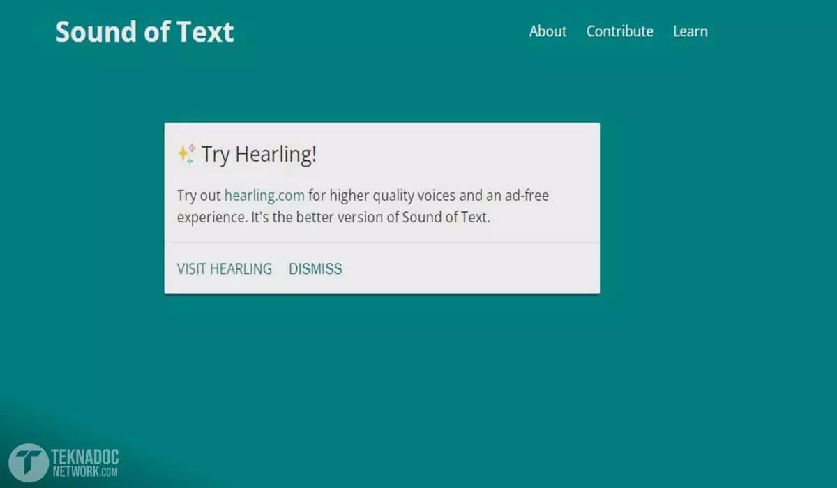 Cara Membuat Nada Dering WA Lewat Situs Sound of Text Suara Google