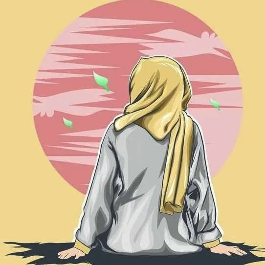 foto profil wa aesthetic hijab