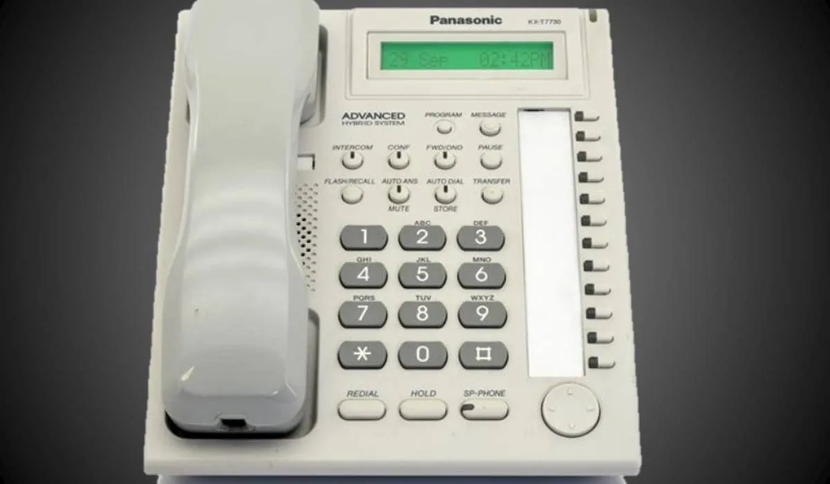 Cara Setting Nomor Internal pada Panasonic KX-T7730