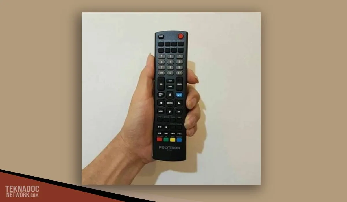 Cara menghubungkan remote dengan TV Polytron