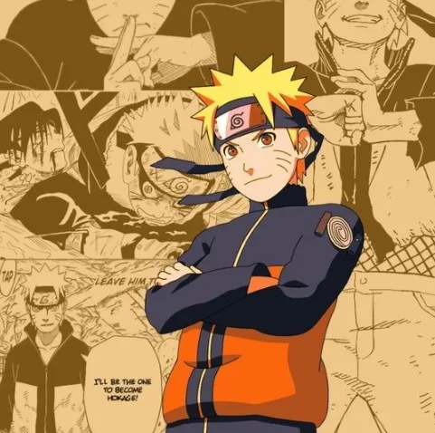 PP Naruto Sedang Bersimpuh Tangan