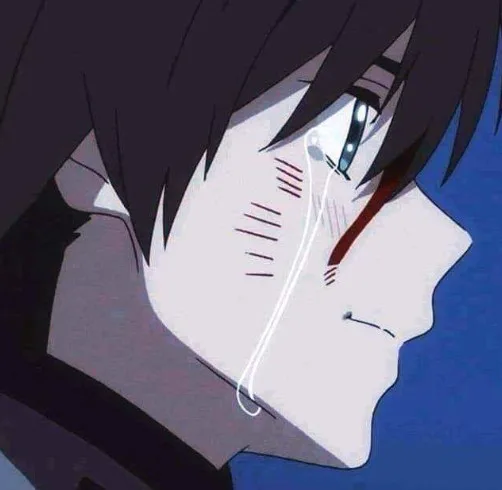 Foto Profil WA Anime Sad Boy