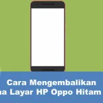 Cara Mengembalikan Warna Layar HP Oppo yang Hitam Putih