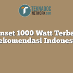 Genset 1000 Watt Terbaik Rekomendasi Indonesia