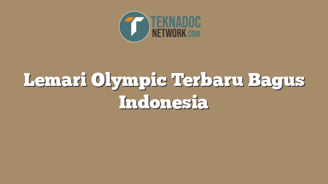 Lemari Olympic Terbaru Bagus Indonesia