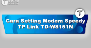 Cara Setting Modem Speedy TP Link TD-W8151N