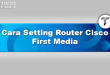 Cara Setting Router Cisco First Media