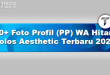 30+ Foto Profil (PP) WA Hitam Polos Aesthetic Terbaru 2023