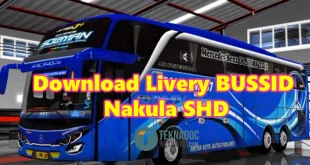 35+ Download Livery BUSSID Nakula SHD (SHD Tronton) Jernih Terbaru