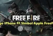 Logo iPhone FF Salin dan Tempel untuk Game Free Fire Terbaru