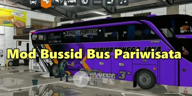 Mod bussid bus pariwisata